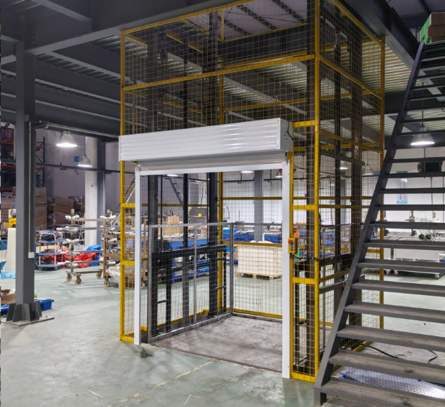 青原食品厂物料提升