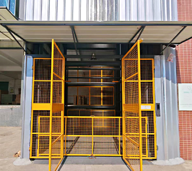 青原导轨式升降平台